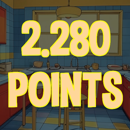 Reach 2.280 points in total