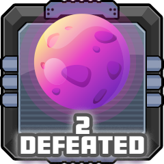 2 planets defeated