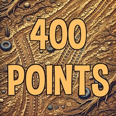 Reach 400 points in total