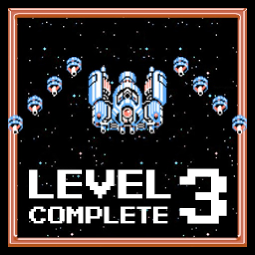 Image Fight (NES) - Level 3 Complete