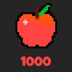 1000 apples