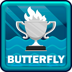 World Record in Swimming Butterfly