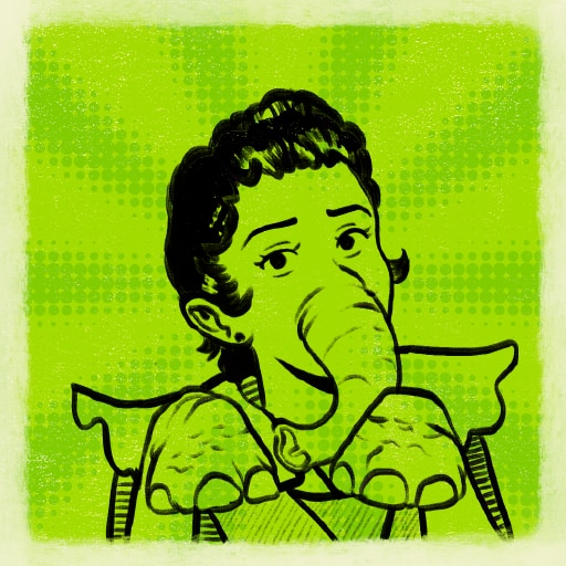 Knee-dlessly to say, someone has to address the elephant in the room