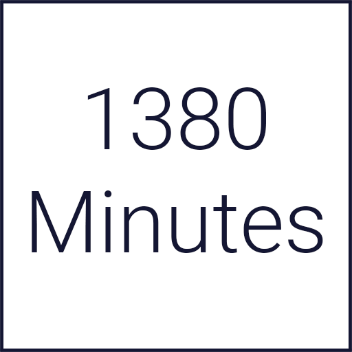 1380 Minutes