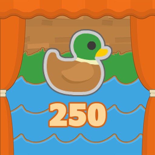 Hit 250 ducks
