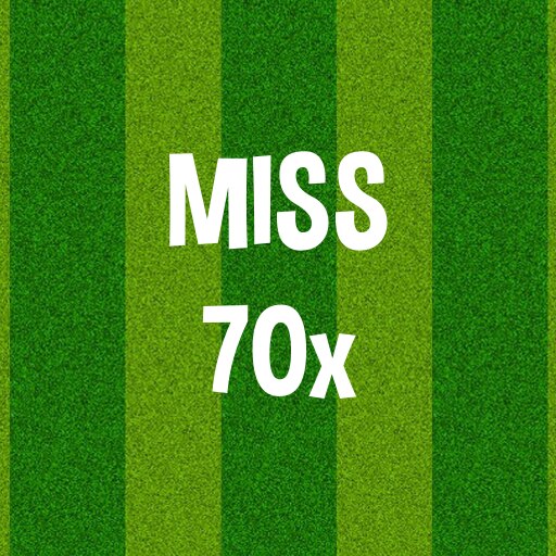 Miss 70 shots