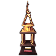Trophy restored