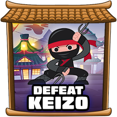Keizo defeated