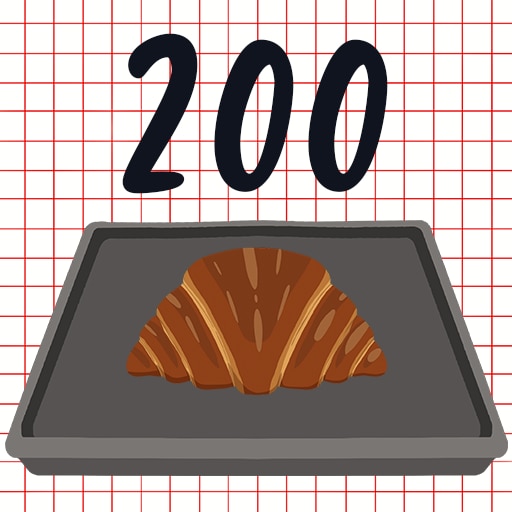 I made 200