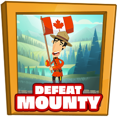 Mounty defeated