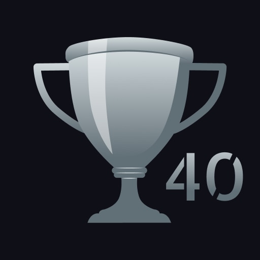 Win 40 races in a single player mode.