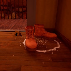 Dirty boots
