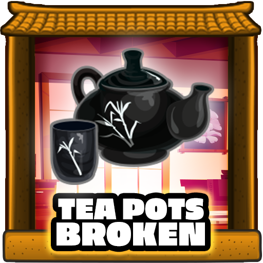 Tea pots broken