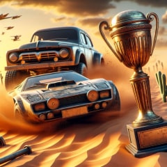 Run over 3 yellow plants