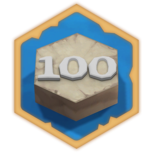 100 challenges done