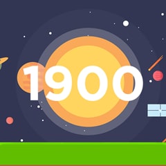 Accumulate 1900 points in total