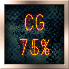 CGの達成率75%