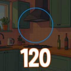 Hit the border 120 times