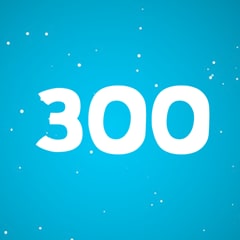 Accumulate 300 points in total