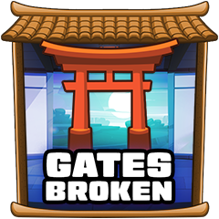 Gates broken