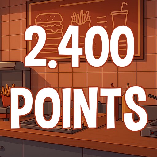 Reach 2.400 points in total