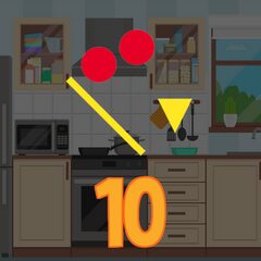Hit 10 obstacles in total