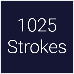 1025 Strokes