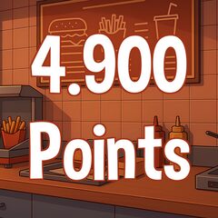 Reach 4.900 points in total.