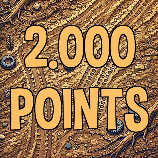 Reach 2.000 points in total