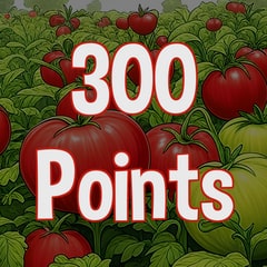 Reach 300 points in total