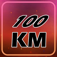 100 km!