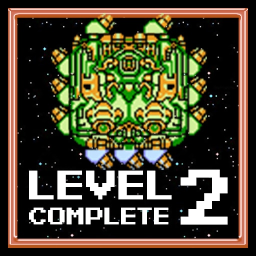 Image Fight (NES) - Level 2 Complete