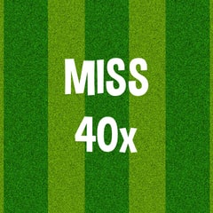 Miss 40 shots