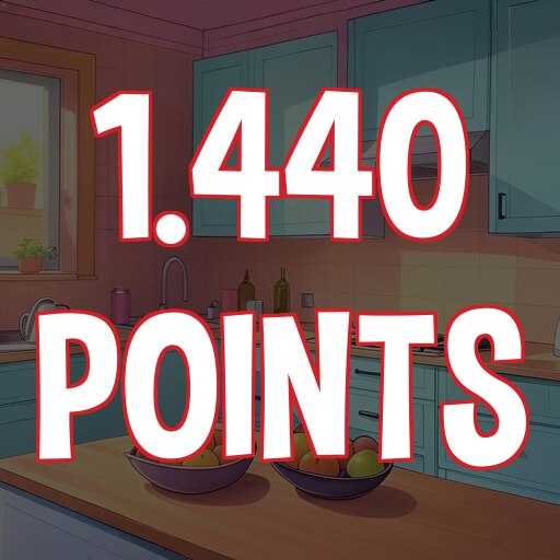 Reach 1.440 points in total