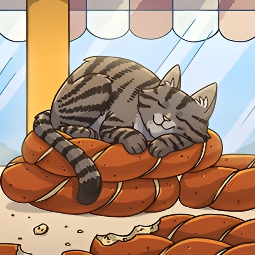 Found Simit Cat