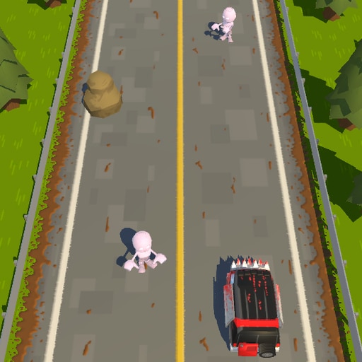 Run over 10 pink Zombies