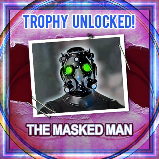 The masked man
