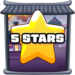 5 stars earned