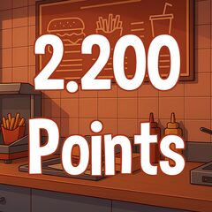 Reach 2.200 points in total.
