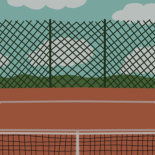 The world's oldest tennis court is still in use today.