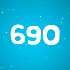Accumulate 690 points in total