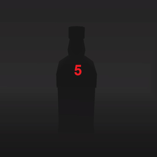 Collect five Bottles in Hard Mode