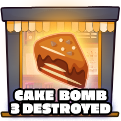 Cake bomb