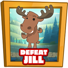 Jill defeated