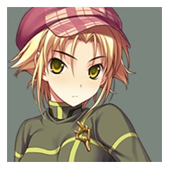 ニヒルな少女