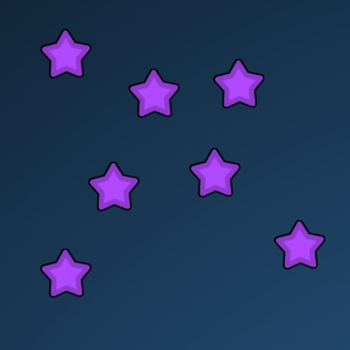 Collect 20 purple stars