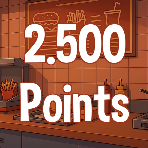 Reach 2.500 points in total.