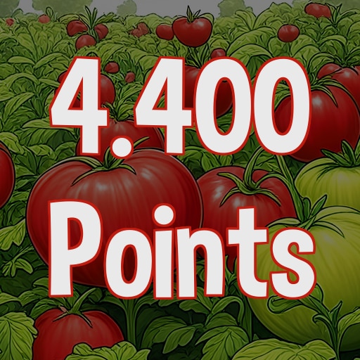 Reach 4.400 points in total