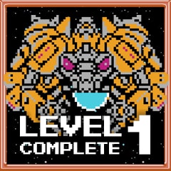 Image Fight (NES) - Level 1 Complete