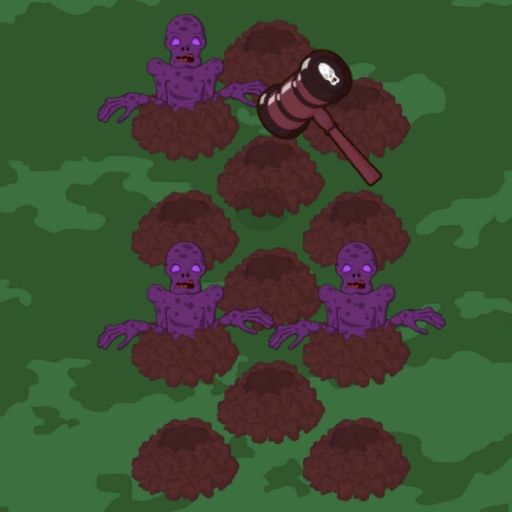 Whack 10 purple Zombies
